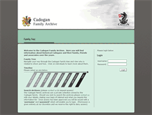 Tablet Screenshot of cadoganarchive.co.uk